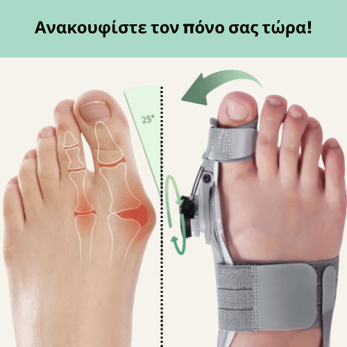 Πακέτο Θεραπείας για το Κότσι (Βλαισός μέγας δάκτυλος)